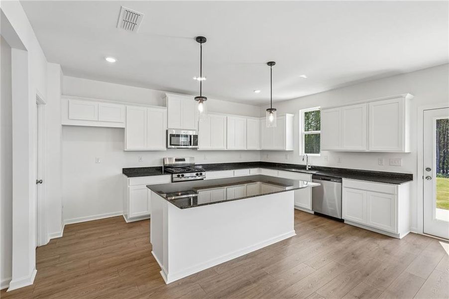 Furnished interior view inside a new home in Heritage River, Euharlee (Image 16).