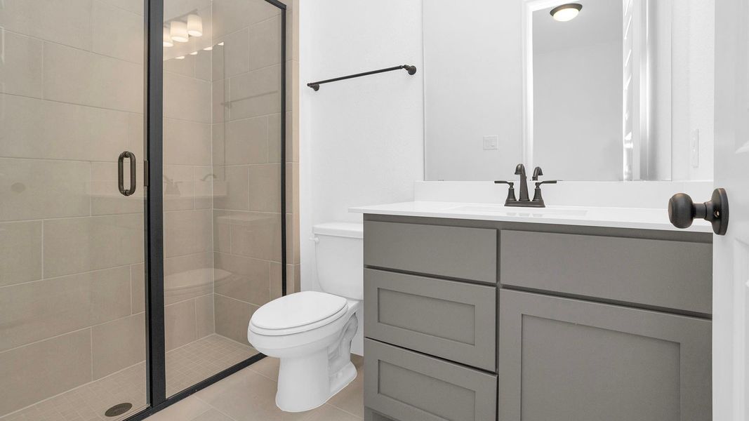 Furnished interior view inside a new home in Revera, Richmond (Image 8).