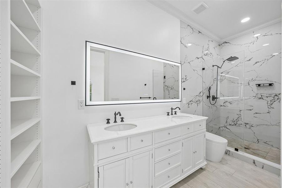 Furnished interior view inside a new home in , Tampa (Image 13).