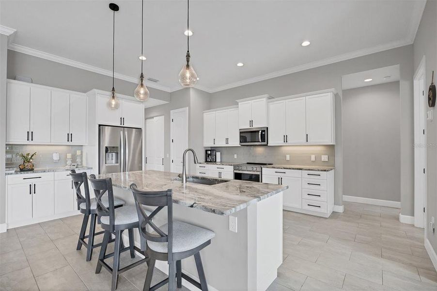 Furnished interior view inside a new home in , Port Charlotte (Image 8).
