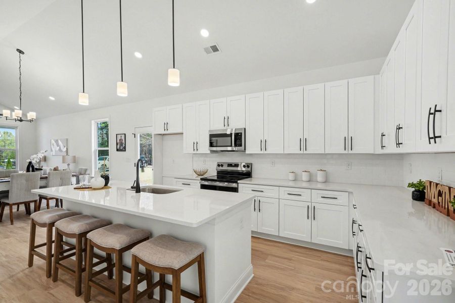 Furnished interior view inside a new home in , Kannapolis (Image 3). Furnished interior view inside a new home in , Kannapolis (Image 3).