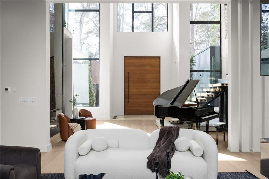 Furnished interior view inside a new home in , Atlanta (Image 7).