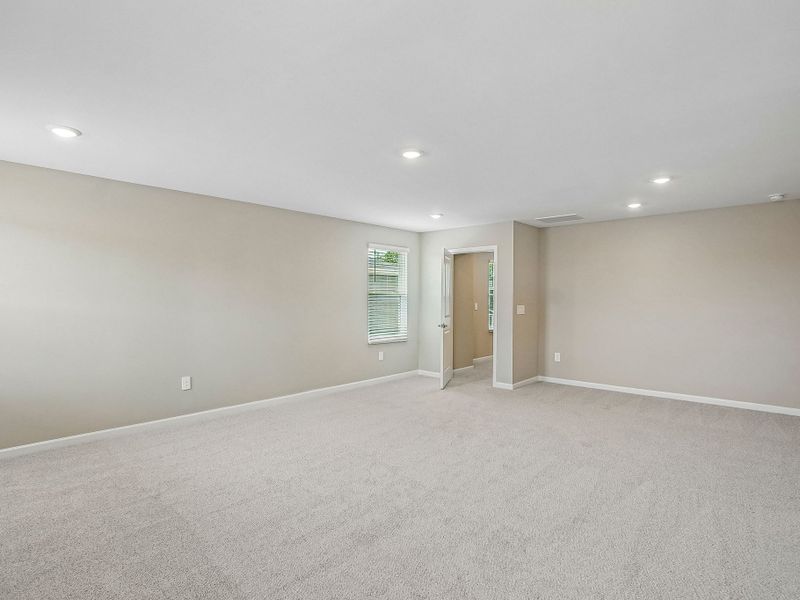 Spacious, unfurnished interior of a new home in Barrow Meadows, Zebulon (Image 20). Spacious, unfurnished interior of a new home in Barrow Meadows, Zebulon (Image 20).