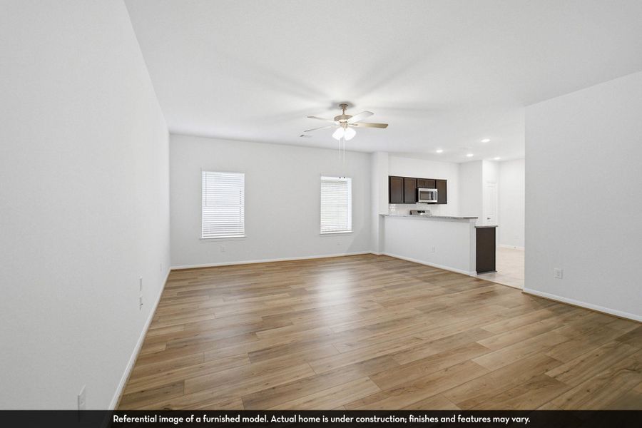 Spacious, unfurnished interior of a new home in Caney Mills, Conroe (Image 8). Spacious, unfurnished interior of a new home in Caney Mills, Conroe (Image 8).