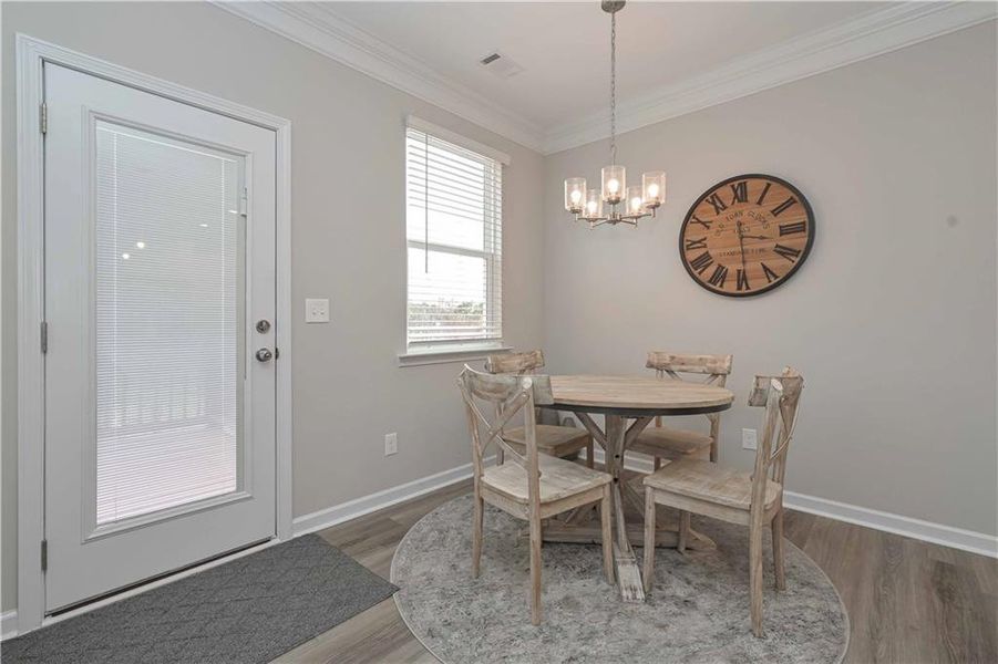 Furnished interior view inside a new home in , Douglasville (Image 13).