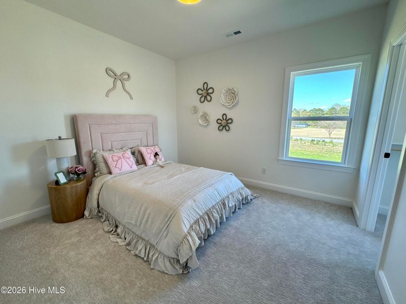 Furnished interior view inside a new home in Dixon Grove, Grimesland (Image 15).