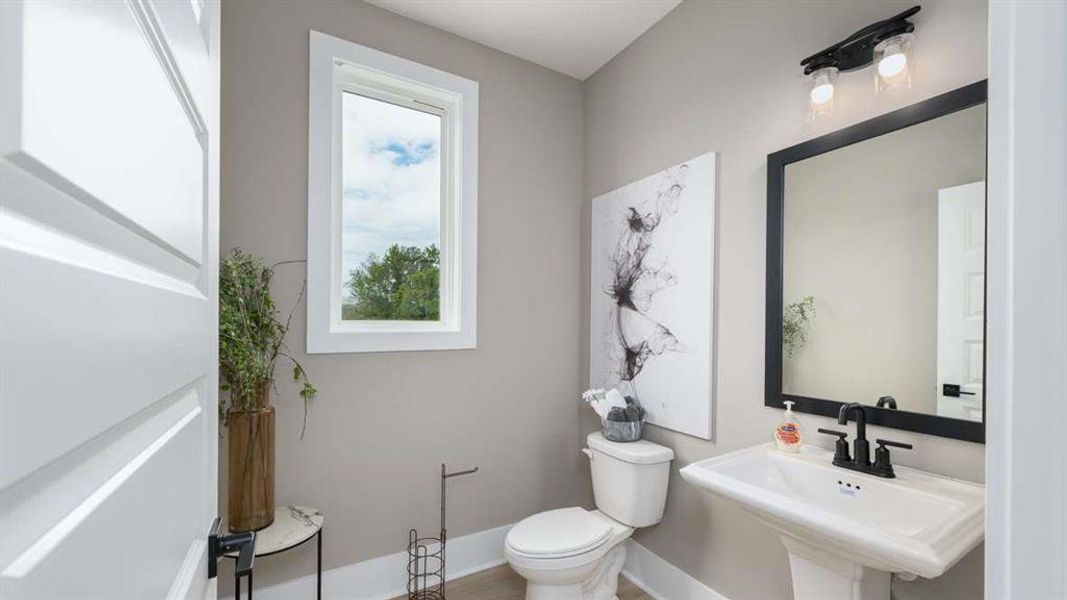 Furnished interior view inside a new home in Overlook at Peachtree Corners, Peachtree Corners (Image 23).