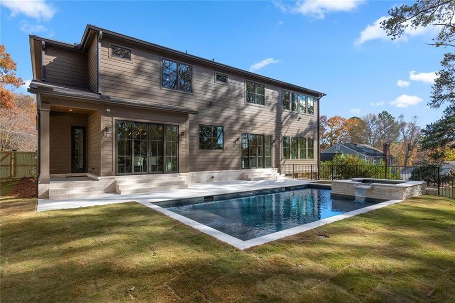 Exterior details and patio area of a home in , Dunwoody (Image 25).