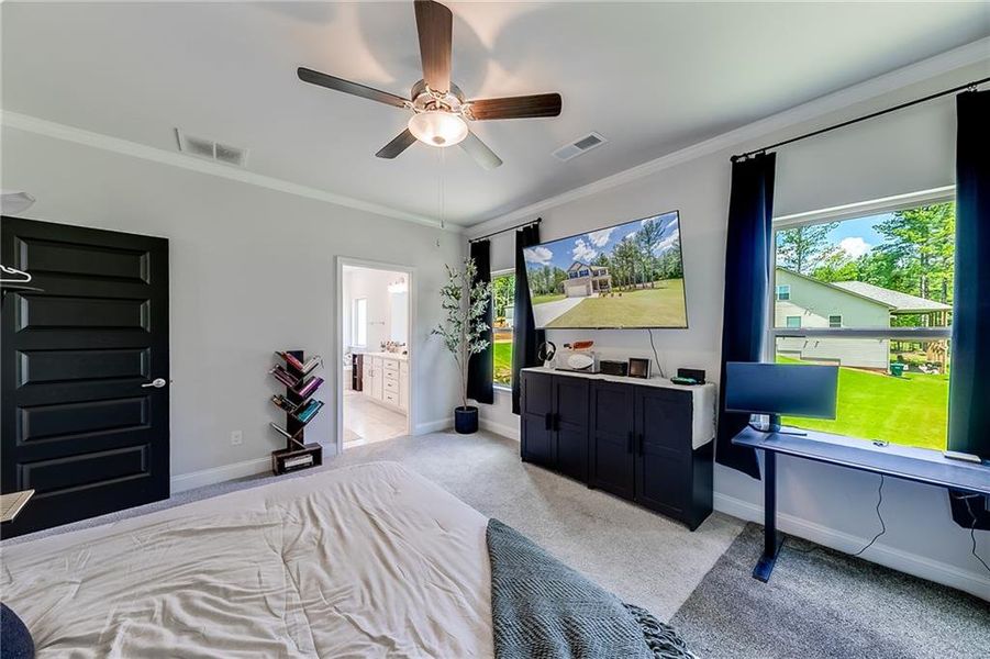Furnished interior view inside a new home in , Maysville (Image 11).
