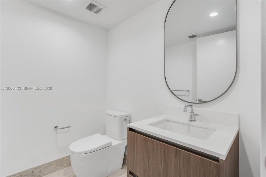 Furnished interior view inside a new home in , Miami Beach (Image 9).