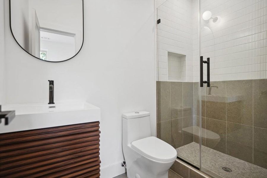 Furnished interior view inside a new home in Arlo Modern, Atlanta (Image 29).