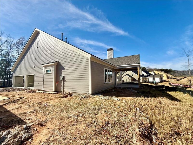 Exterior details and patio area of a home in , Waleska (Image 1). Exterior details and patio area of a home in , Waleska (Image 1).
