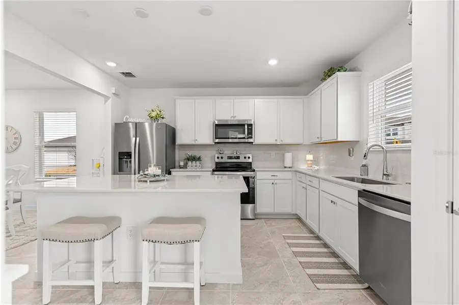 Furnished interior view inside a new home in Pioneer Ranch, Ocala (Image 8).
