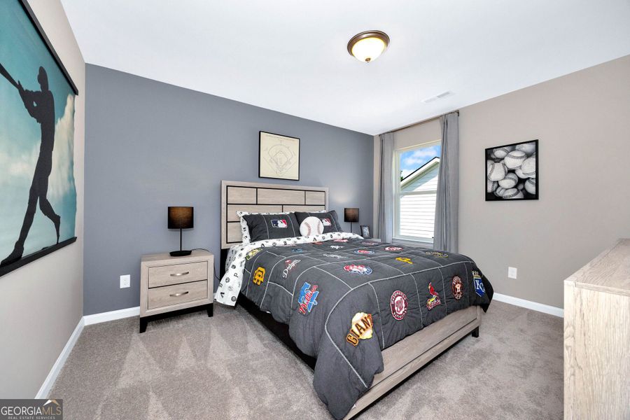 Furnished interior view inside a new home in Ivy Glen, Perry (Image 14).