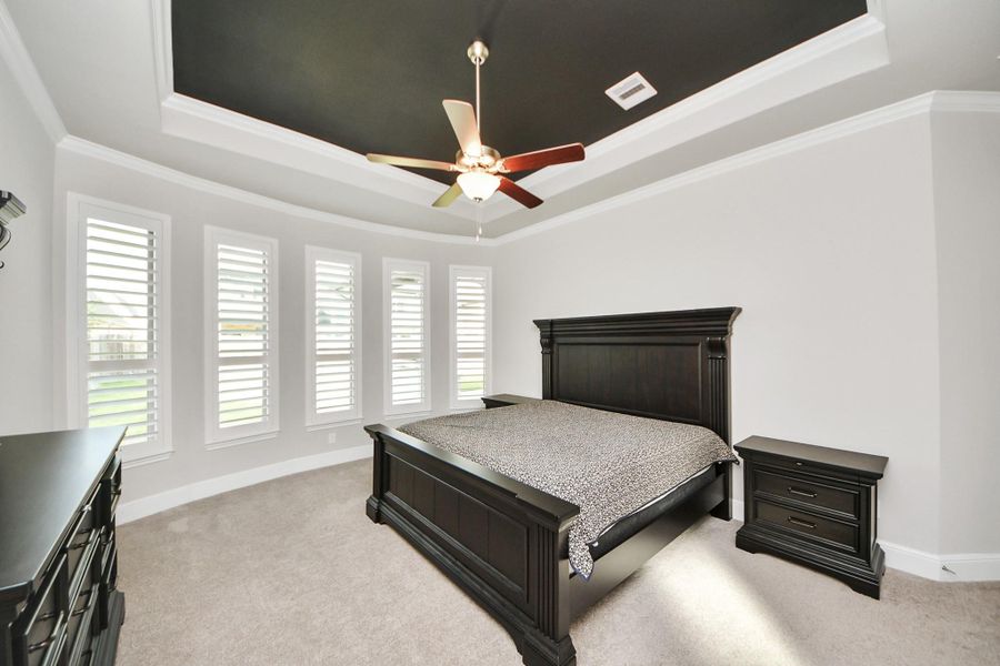 Furnished interior view inside a new home in Sienna 70', Missouri City (Image 29). Furnished interior view inside a new home in Sienna 70', Missouri City (Image 29).