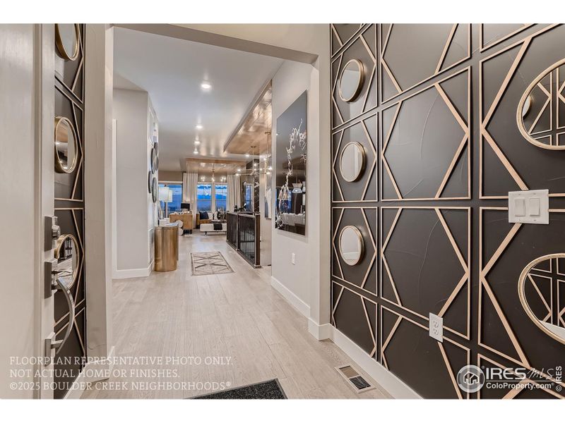 Furnished interior view inside a new home in , Broomfield (Image 17).