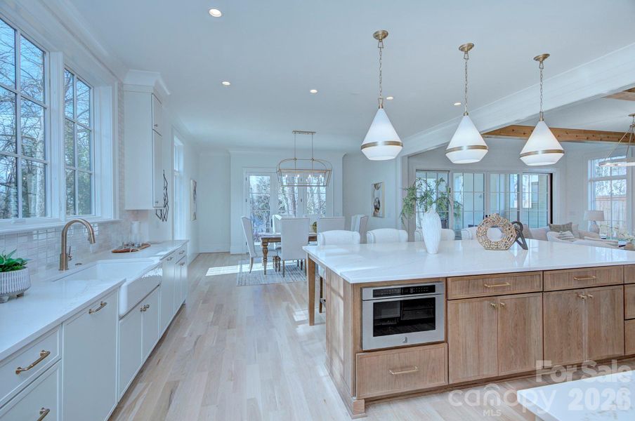 Furnished interior view inside a new home in , Charlotte (Image 31).