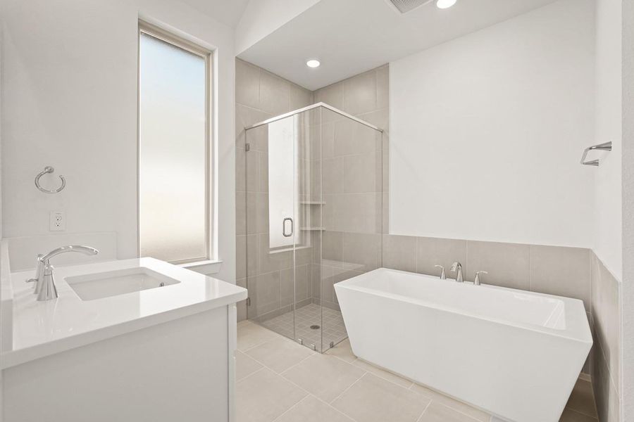 Furnished interior view inside a new home in Kresston: 55ft. lots, Magnolia (Image 13).