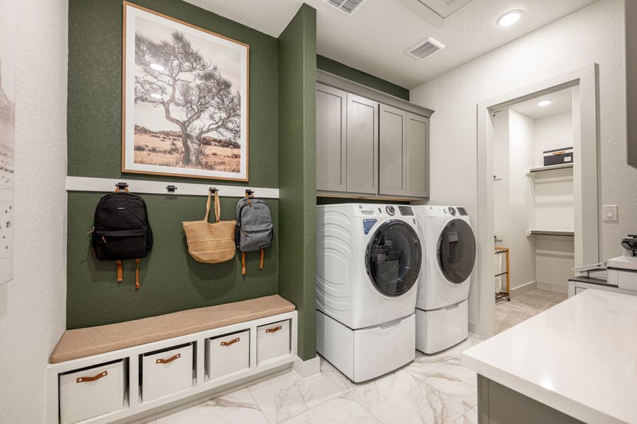 Representative furnished interior of a home built from the Grant by Chesmar Homes in Regency Ranch – New Phase Now Selling, Marion (Image 8).