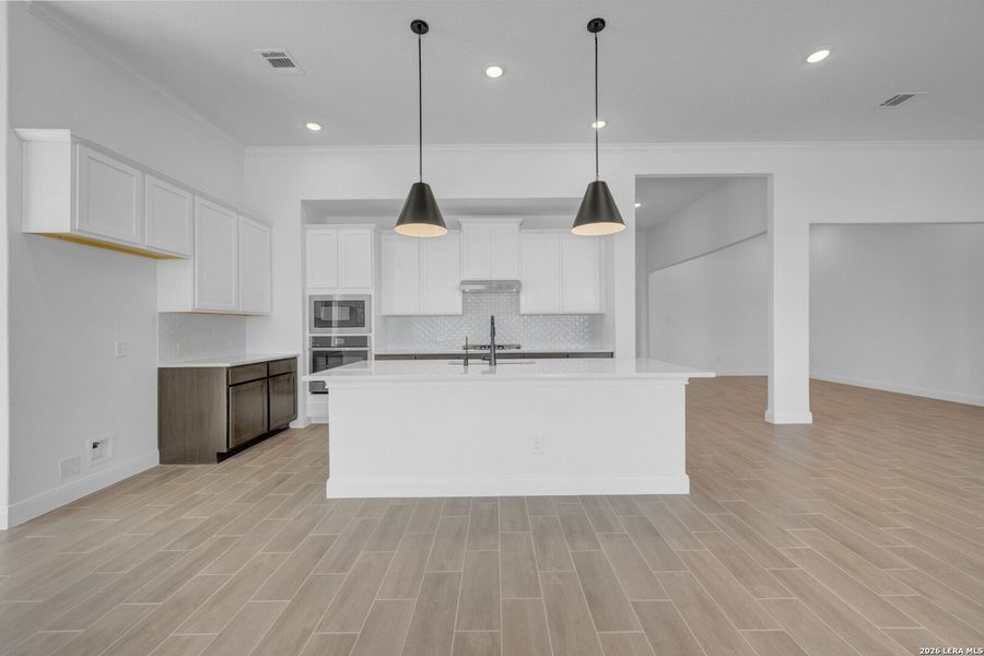 Furnished interior view inside a new home in Preserve at Annabelle Ranch, San Antonio (Image 9).