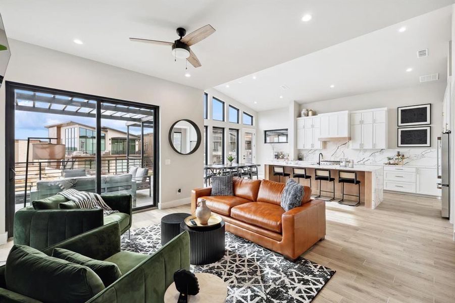 Furnished interior view inside a new home in , Graford (Image 30). Furnished interior view inside a new home in , Graford (Image 30).