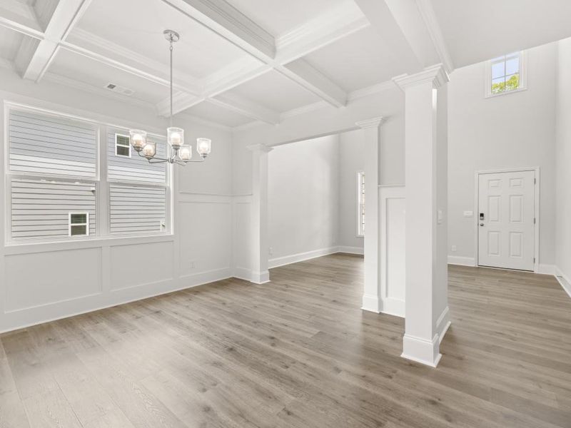 Spacious, unfurnished interior of a new home in Butner Estates, College Park (Image 38).