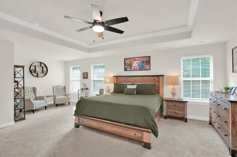 Furnished interior view inside a new home in , Fayetteville (Image 10). Furnished interior view inside a new home in , Fayetteville (Image 10).