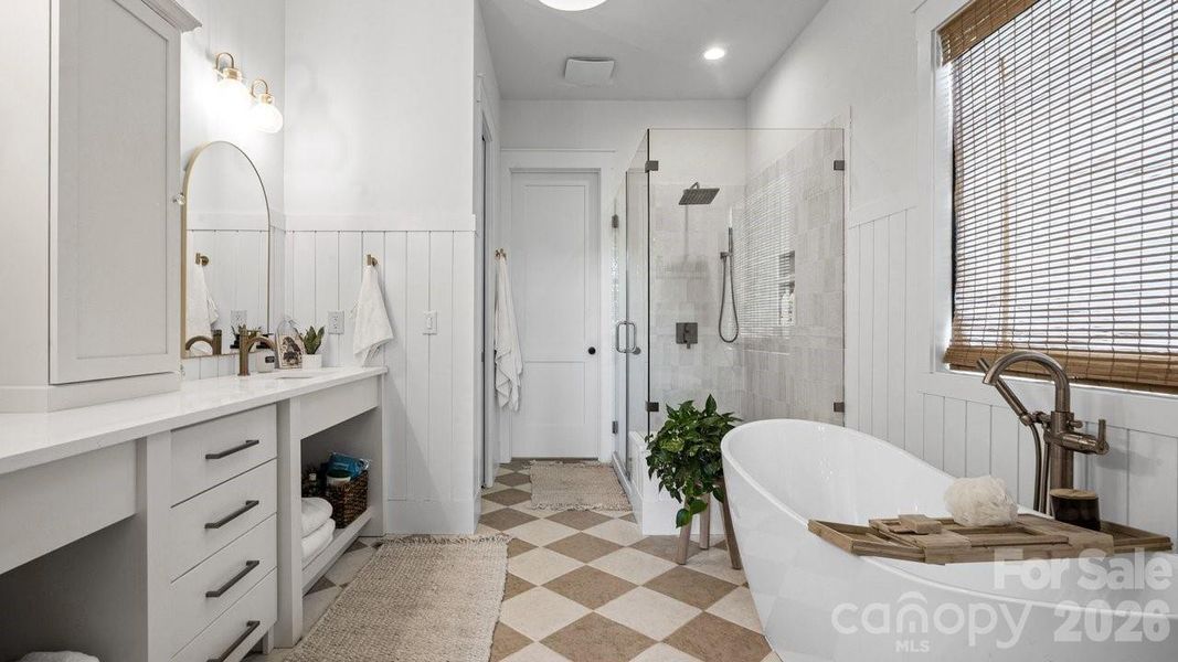 Furnished interior view inside a new home in , Concord (Image 37).