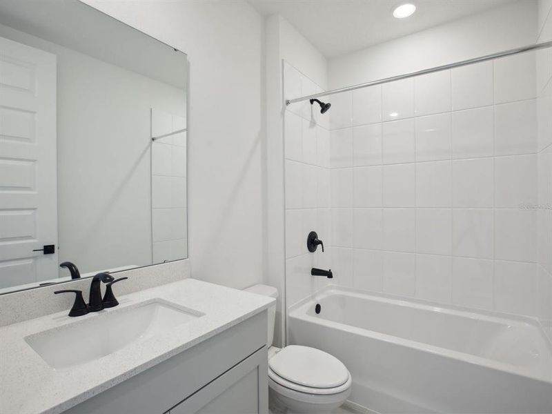 Furnished interior view inside a new home in Oakfield Trails - Signature Series, Parrish (Image 3).