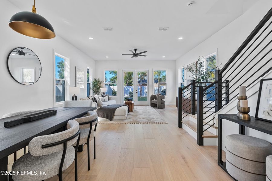 Furnished interior view inside a new home in , Jacksonville Beach (Image 13).