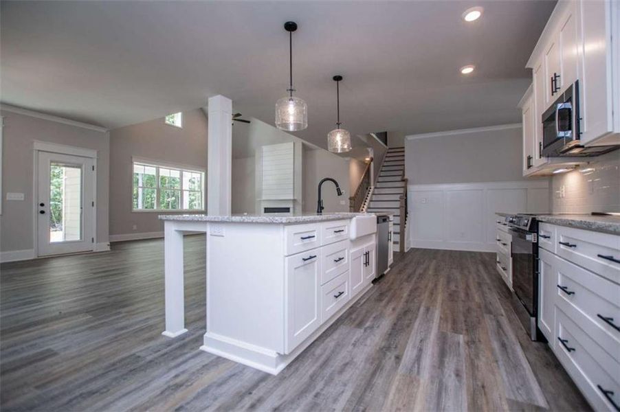 Furnished interior view inside a new home in , Douglasville (Image 11).