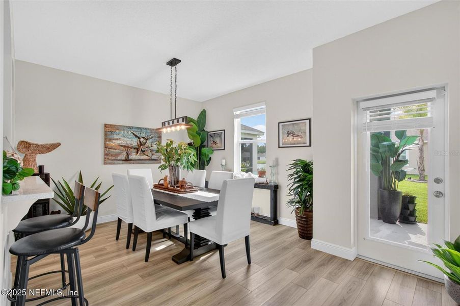 Furnished interior view inside a new home in Sawmill Creek at Palm Coast Park, Palm Coast (Image 46).