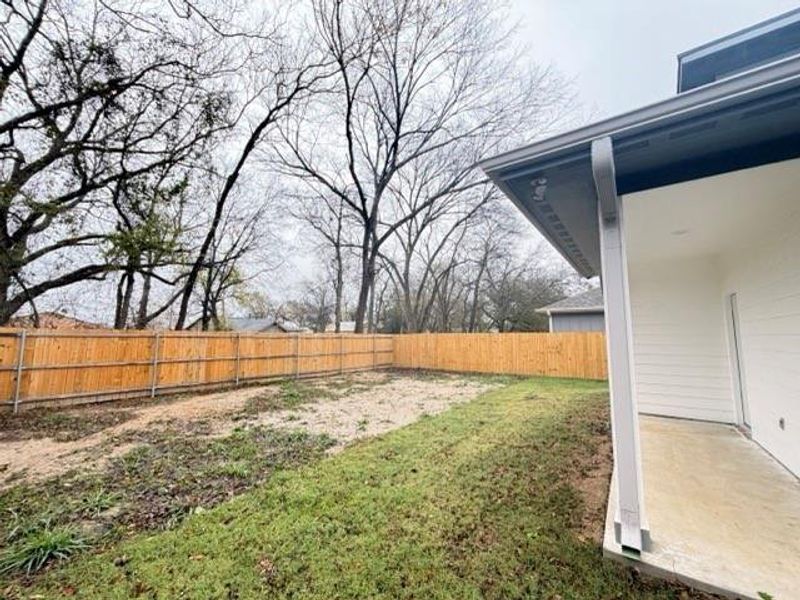 Exterior details and patio area of a home in , Greenville (Image 4). Exterior details and patio area of a home in , Greenville (Image 4).