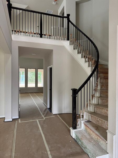 In-progress construction of a new home in Two Step Farm, Montgomery, TX (Image 12).