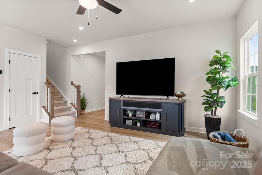 Furnished interior view inside a new home in , Spartanburg (Image 21).