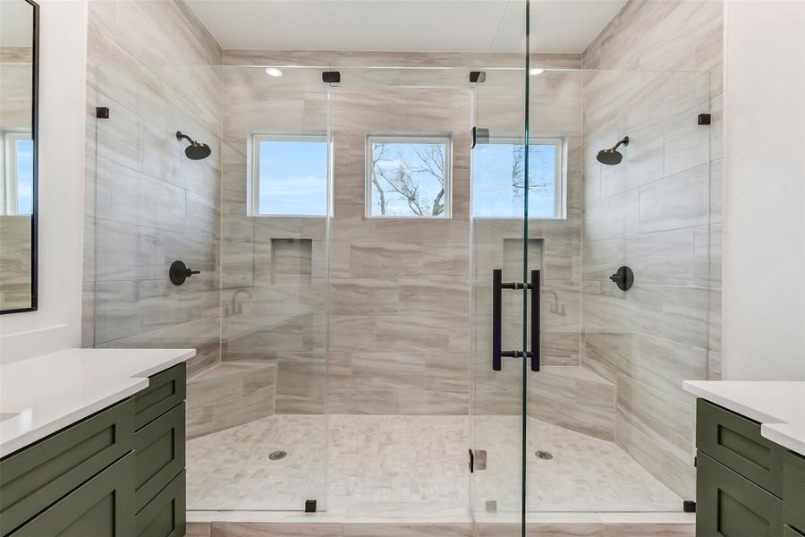 Furnished interior view inside a new home in , Houston (Image 13).