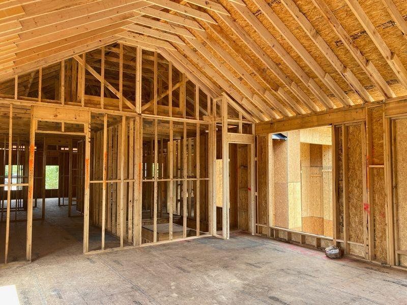 In-progress construction of a new home in , Fairburn, GA (Image 3). In-progress construction of a new home in , Fairburn, GA (Image 3).