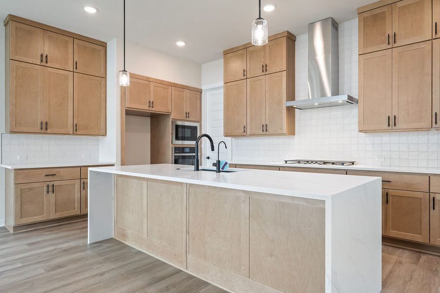 Furnished interior view inside a new home in Heritage, Dripping Springs (Image 13).