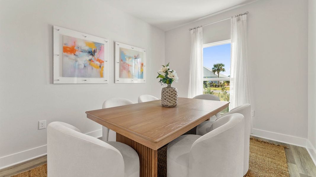 Furnished interior view inside a new home in WindMark Beach, Port Saint Joe (Image 7).