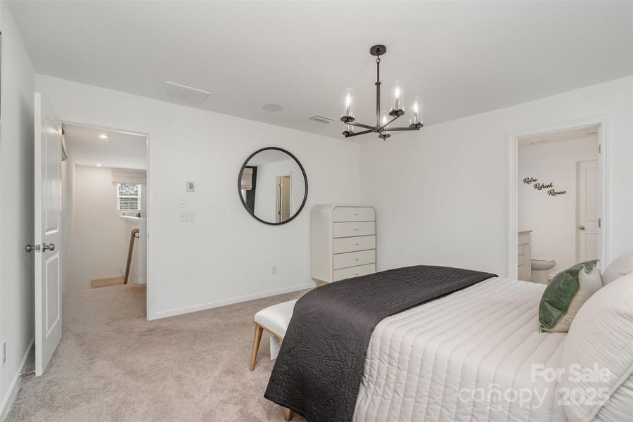 Furnished interior view inside a new home in Element Park, Charlotte (Image 13). Furnished interior view inside a new home in Element Park, Charlotte (Image 13).