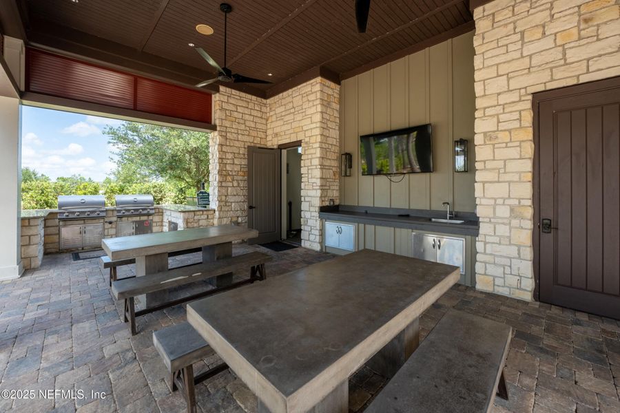 Furnished interior view inside a new home in , St. Augustine (Image 43).