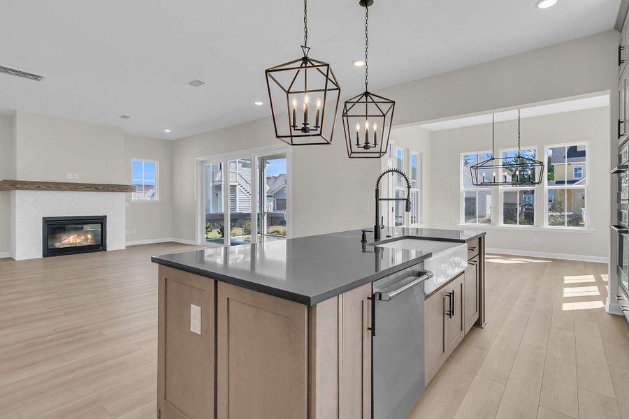 Furnished interior view inside a new home in Midtown at Nexton, Summerville (Image 13).