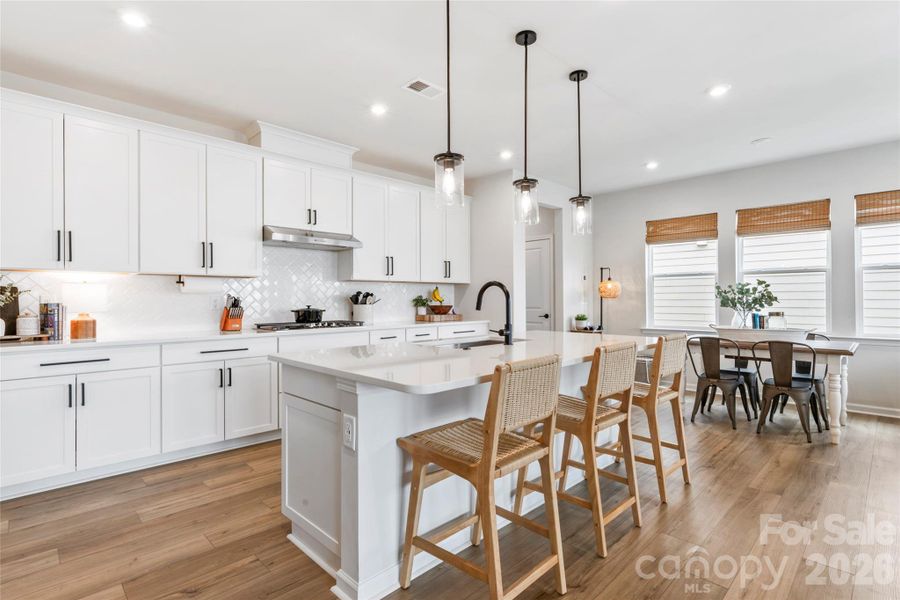 Furnished interior view inside a new home in , Charlotte (Image 18). Furnished interior view inside a new home in , Charlotte (Image 18).