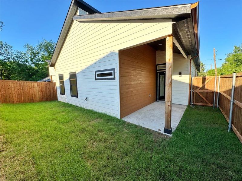 Exterior details and patio area of a home in , Greenville (Image 18).