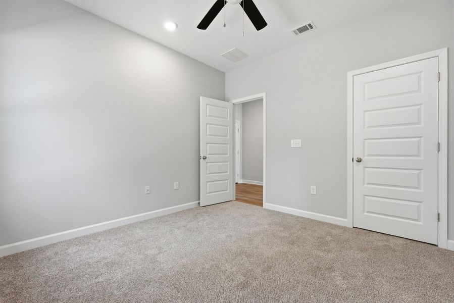 Spacious, unfurnished interior of a new home in McCarthy Estates, Defuniak Springs (Image 24). Spacious, unfurnished interior of a new home in McCarthy Estates, Defuniak Springs (Image 24).