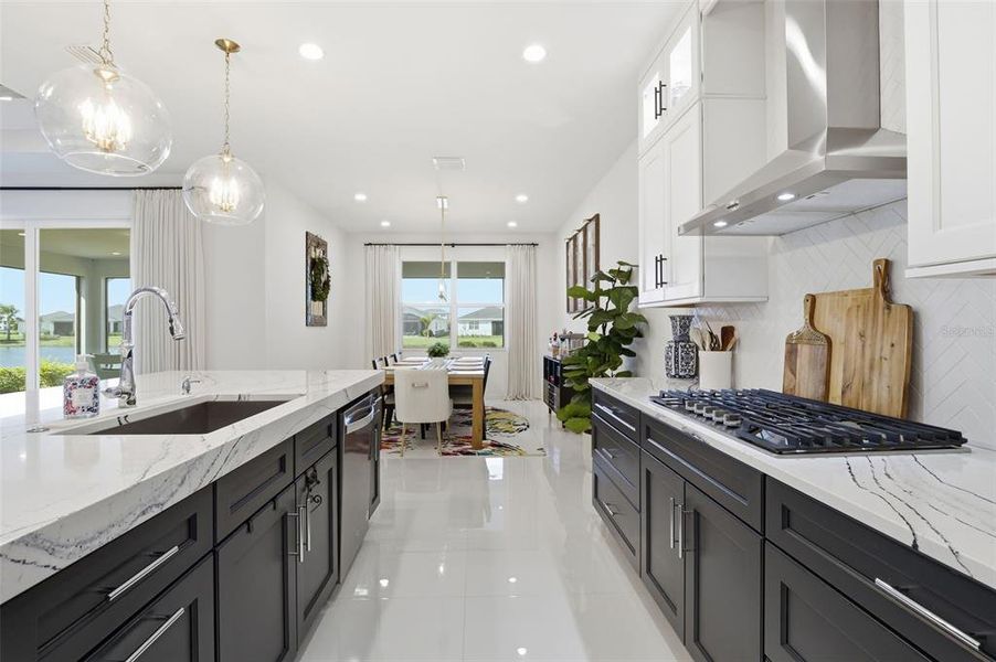 Furnished interior view inside a new home in , Punta Gorda (Image 15).