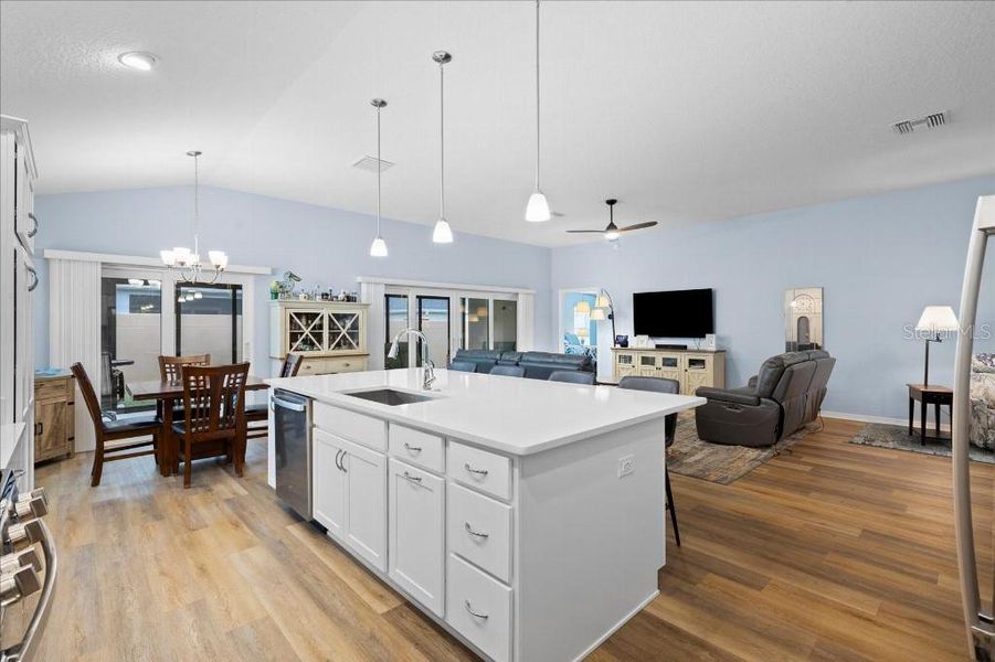 Furnished interior view inside a new home in , The Villages (Image 4).
