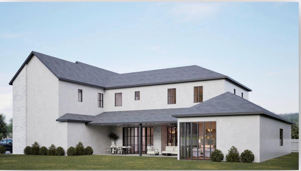 Exterior details and patio area of a home in , Houston (Image 9).