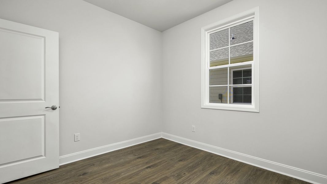 Spacious, unfurnished interior of a new home in The Villas at Kinsley, Jamestown (Image 13).
