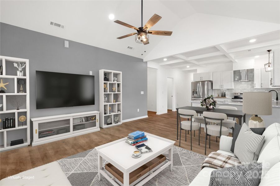 Furnished interior view inside a new home in , Shelby (Image 18).